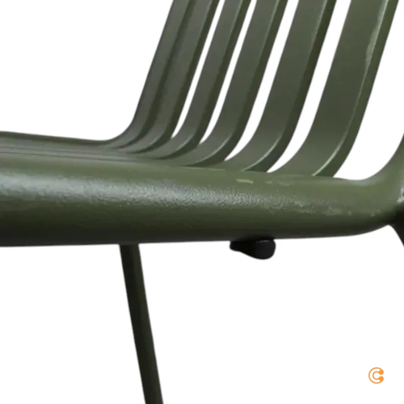 B-Ware Hay Palissade Stuhl Esszimmerstuhl Gartenstuhl Balkonstuhl grün SIEHE TEXT/FOTO