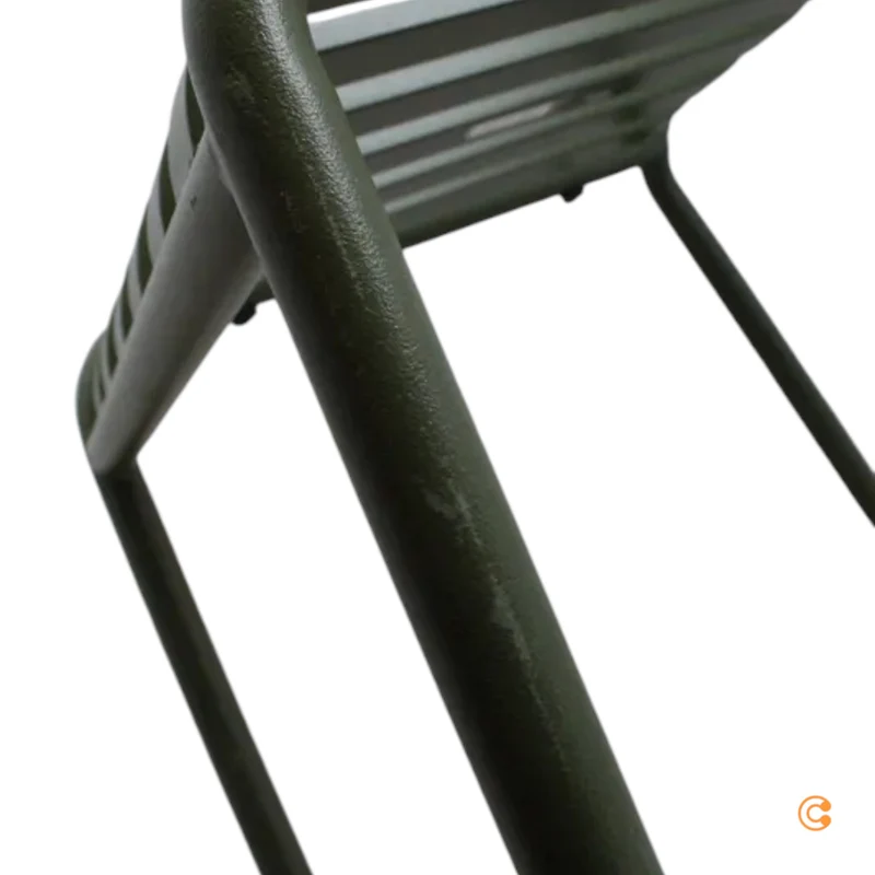 B-Ware Hay Palissade Stuhl Esszimmerstuhl Gartenstuhl Balkonstuhl grün SIEHE TEXT/FOTO