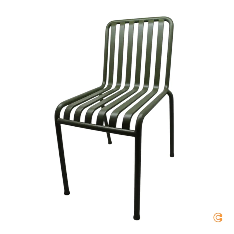 B-Ware Hay Palissade Stuhl Gartenstuhl Balkonstuhl Sitz olivgrün SIEHE TEXT/FOTO