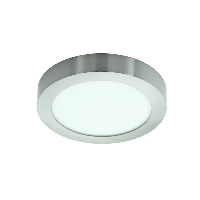 B-Ware EGLO Connect Deckenlampe Fueva-C Lampe LED Rund Nickel Smart Fernbedienung RGB