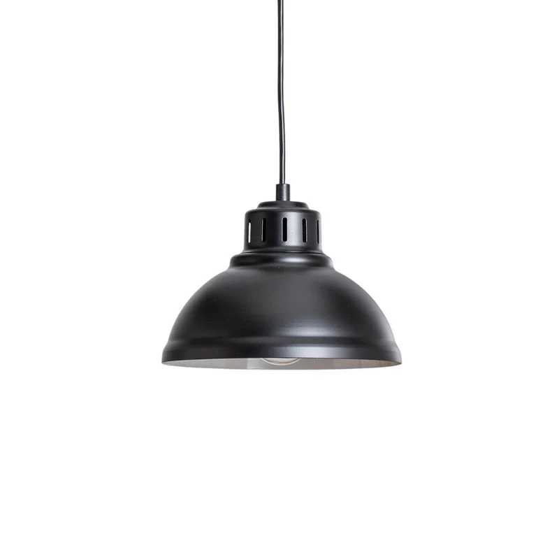 B-Ware Hängeleuchte Sven Pendelleuchte Lampe Schwarz Stahl E27 LED Fassung fünfflammig