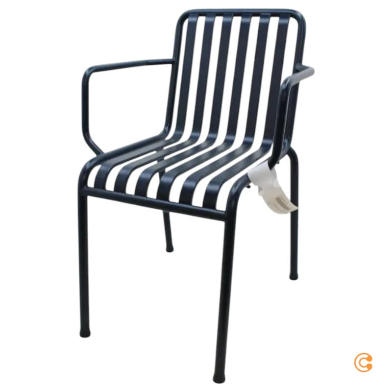 B-Ware HAY Gartenstuhl Stuhl Armlehnenstuhl deep blue 2025 Outdoor SIEHE TEXT/FOTO