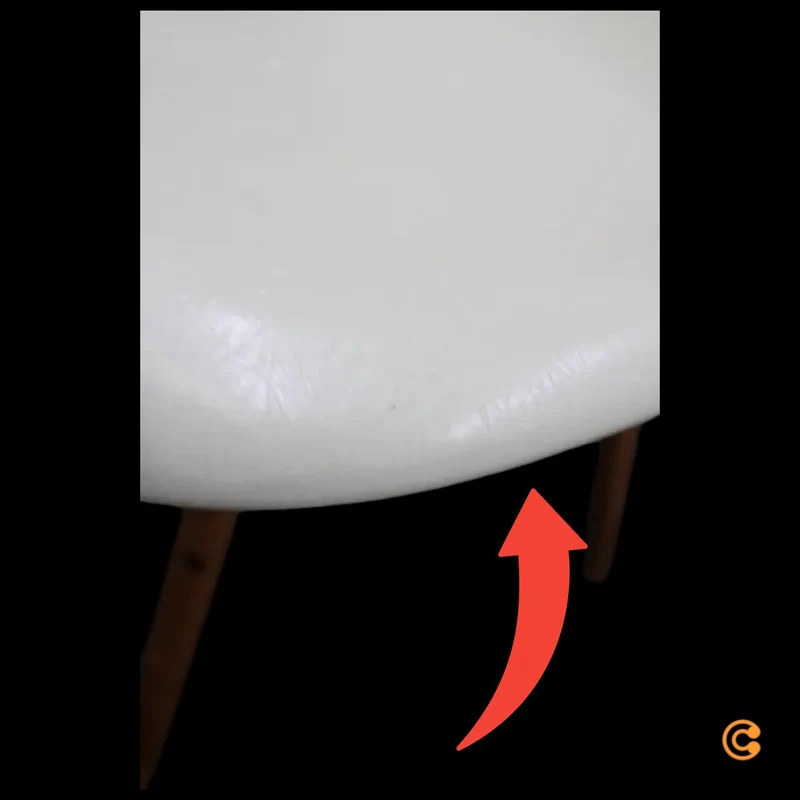 B-Ware Vitra Eames Fiberglass Side Chair DSW Ahorn gelb Eames parchment SIEHE TEXT/FOTO