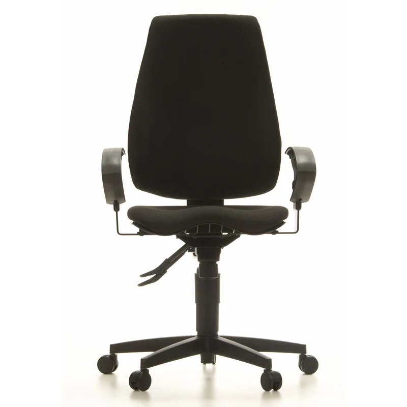 B-Ware Topstar Bürostuhl Drehstuhl Stuhl SYDNEY PRO Stoff Schwarz Armlehne Rückenlehne