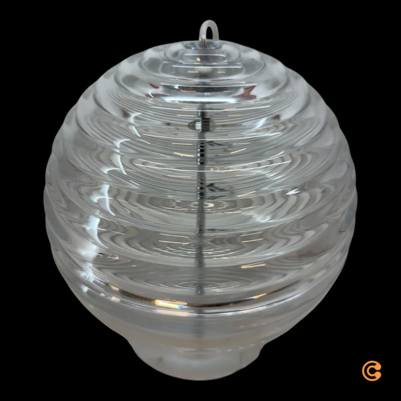 B-Ware Tom Dixon Press LED Pendelleuchte Hängelampe Sphere klar Beleuchtung Glas Lampe