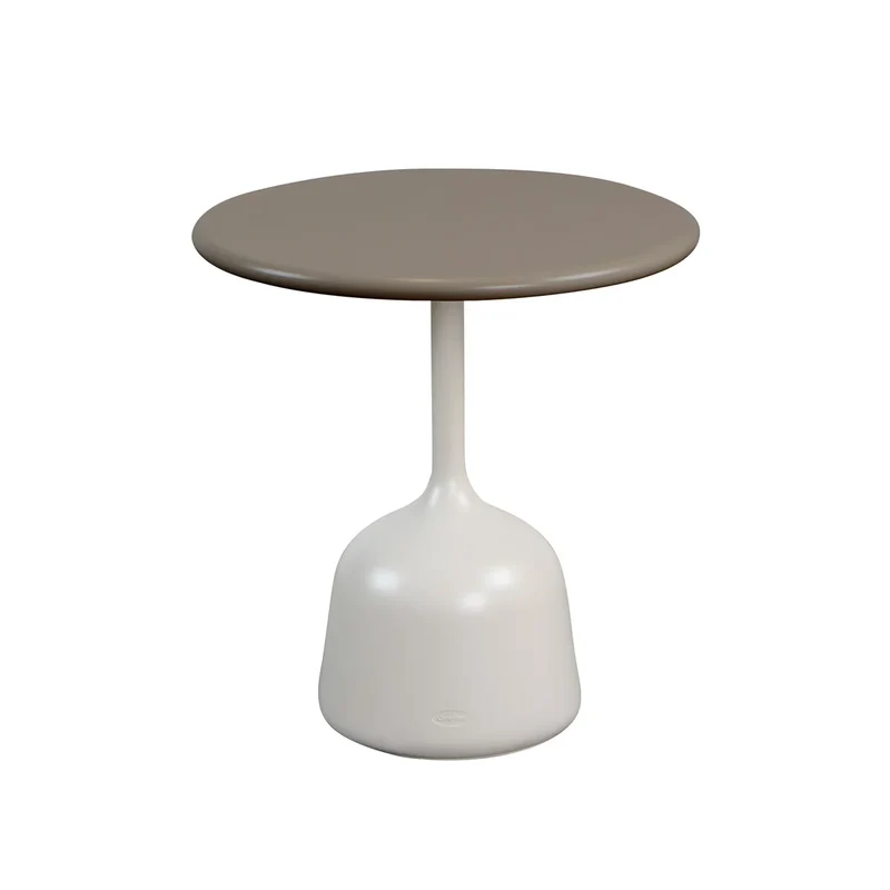 B-Ware Cane-line Couchtisch Beistelltisch Glaze Gestell klein sand Outdoor Tisch