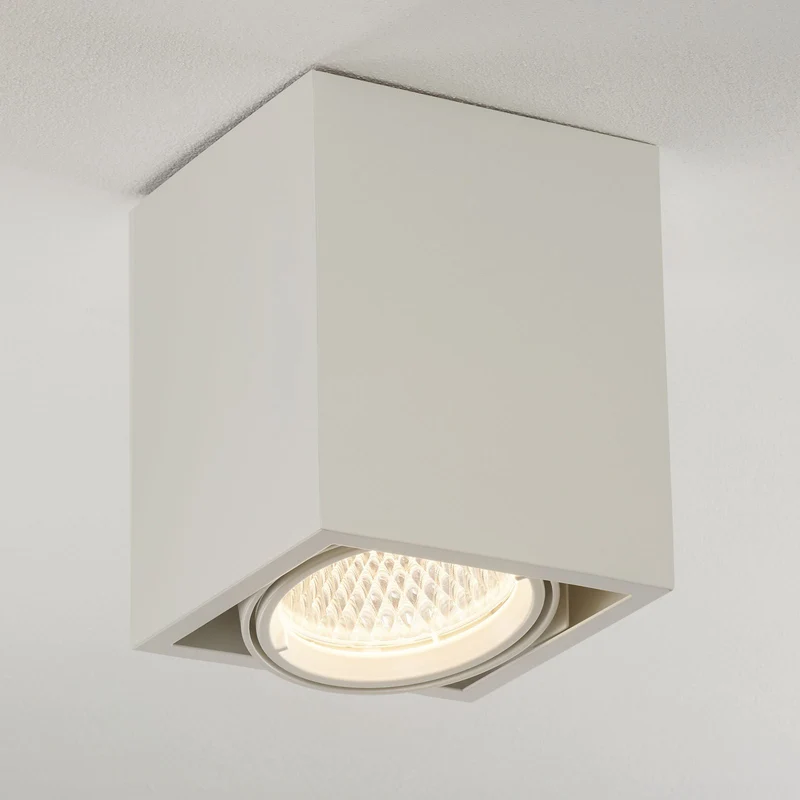 B-Ware Arcchio Deckenleuchte Lampe LED Cirdan weiß Leuchte Aluminium Kunststoff