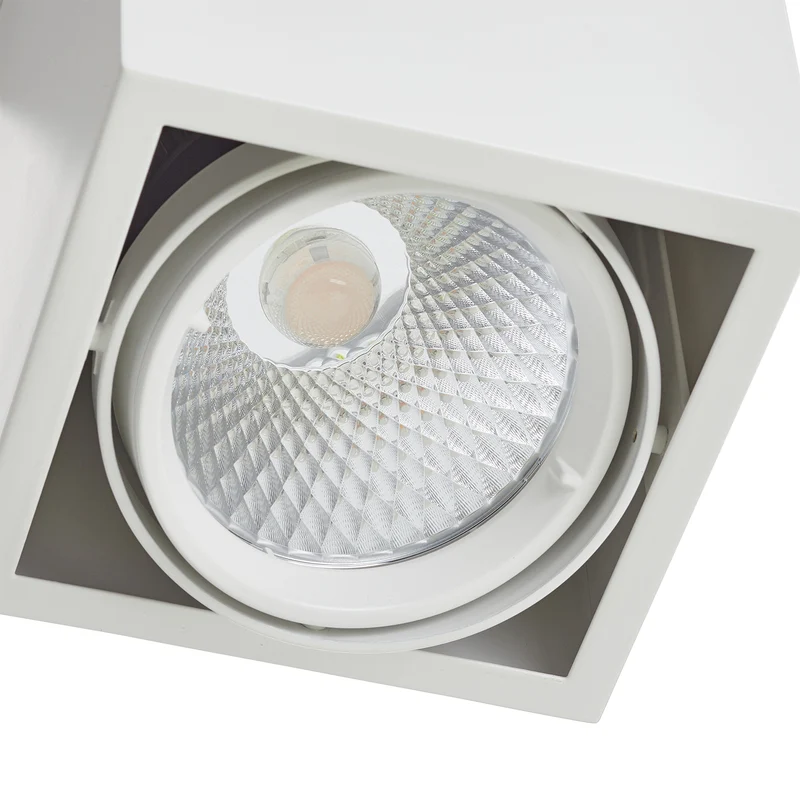 B-Ware Arcchio Deckenleuchte Lampe LED Cirdan weiß Leuchte Aluminium Kunststoff