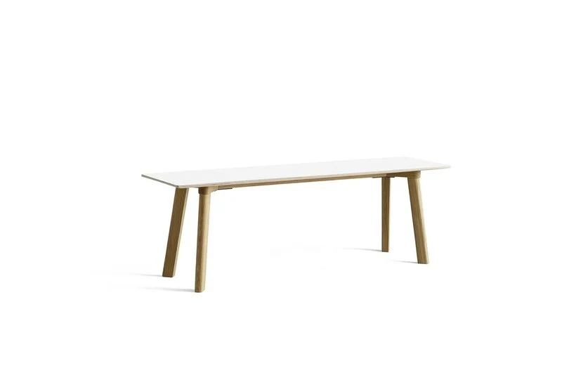 B-Ware HAY Copenhague Bank CPH Deux 215 2.0 140cm Eiche lackiert Laminat SIEHE/TEXT