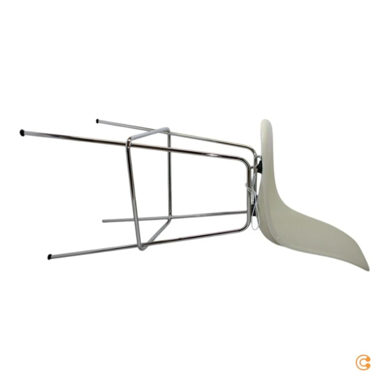 B-Ware Vitra Barstuhl Hocker Sitz Eames Fiberglass hoch verchromt SIEHE TEXT/FOTO