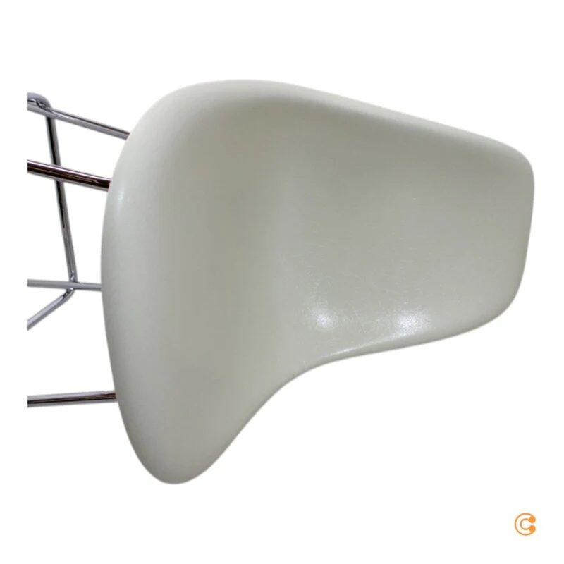 B-Ware Vitra Barstuhl Hocker Sitz Eames Fiberglass hoch verchromt SIEHE TEXT/FOTO