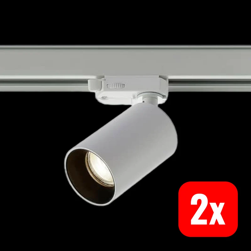 2x B-Ware Arcchio 3-Phasen-Strahler Brinja Leuchte Deckenlampe für Schienensystem 2 STÜCK