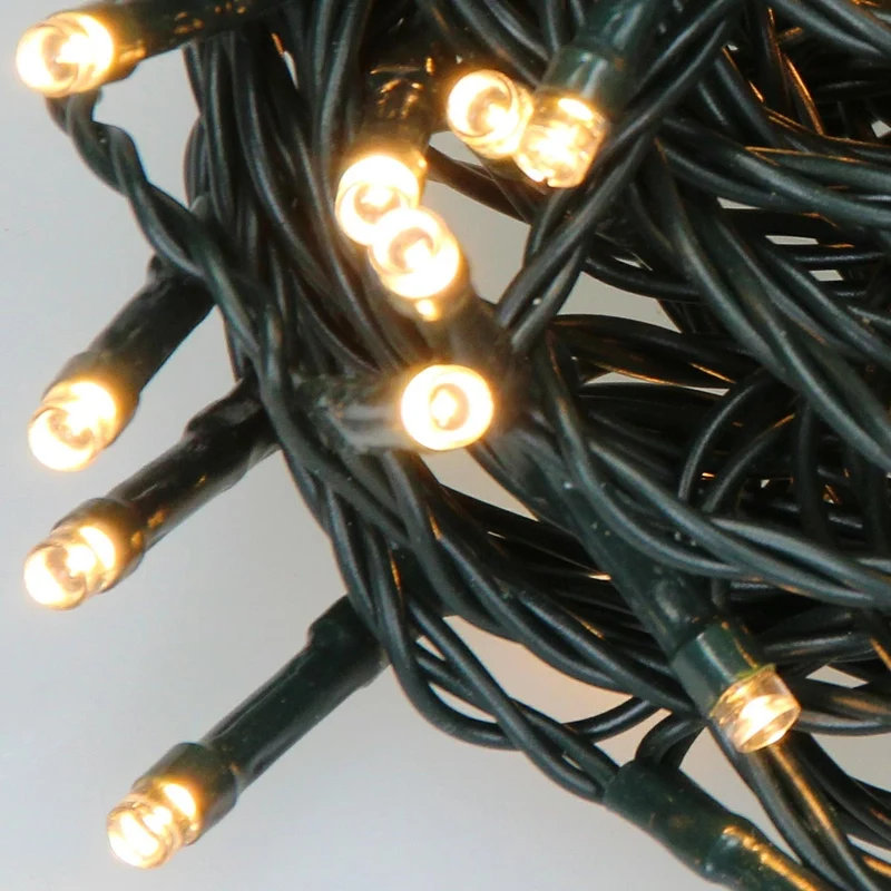 Lichterkette LED Warmweiß 16 m mit App Steuerung
