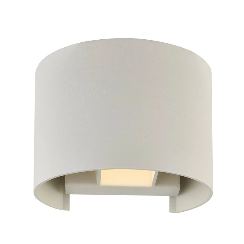 B-Ware Arcchio Wandleuchte Zuzana LED Wandlampe dimmbar Aluminium weiß 13cm breit