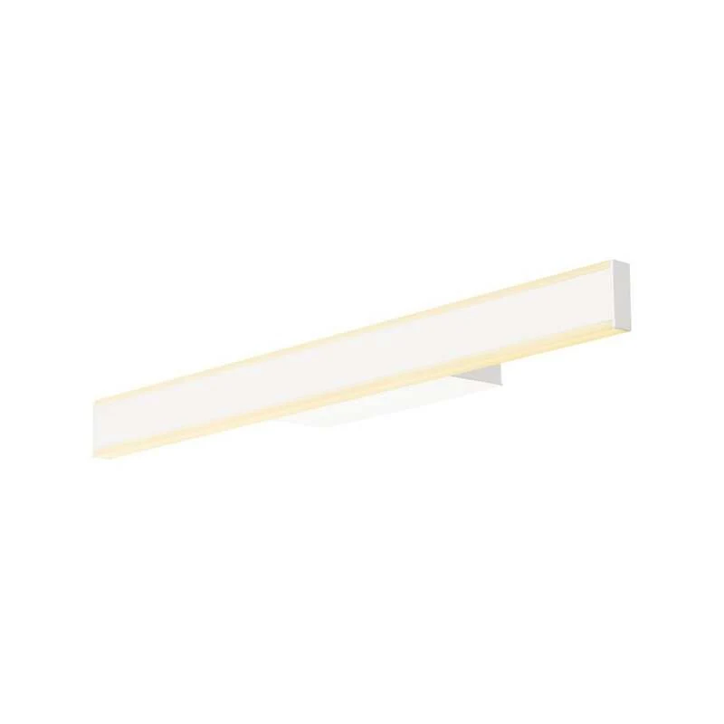 B-Ware SLV Wandleuchte One Linear LED Lampe dimmbar CCT warmweiß 52cm IP44 weiß Metall