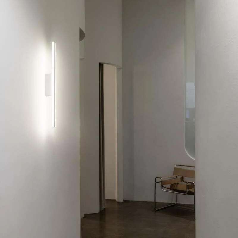 B-Ware SLV Wandleuchte One Linear LED Lampe dimmbar CCT warmweiß 52cm IP44 weiß Metall