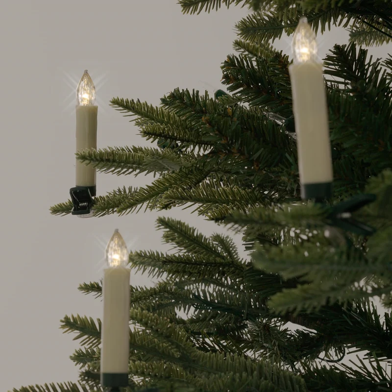 LED-Kerzen 20er Set warmweiß inkl. Fernbedienung
