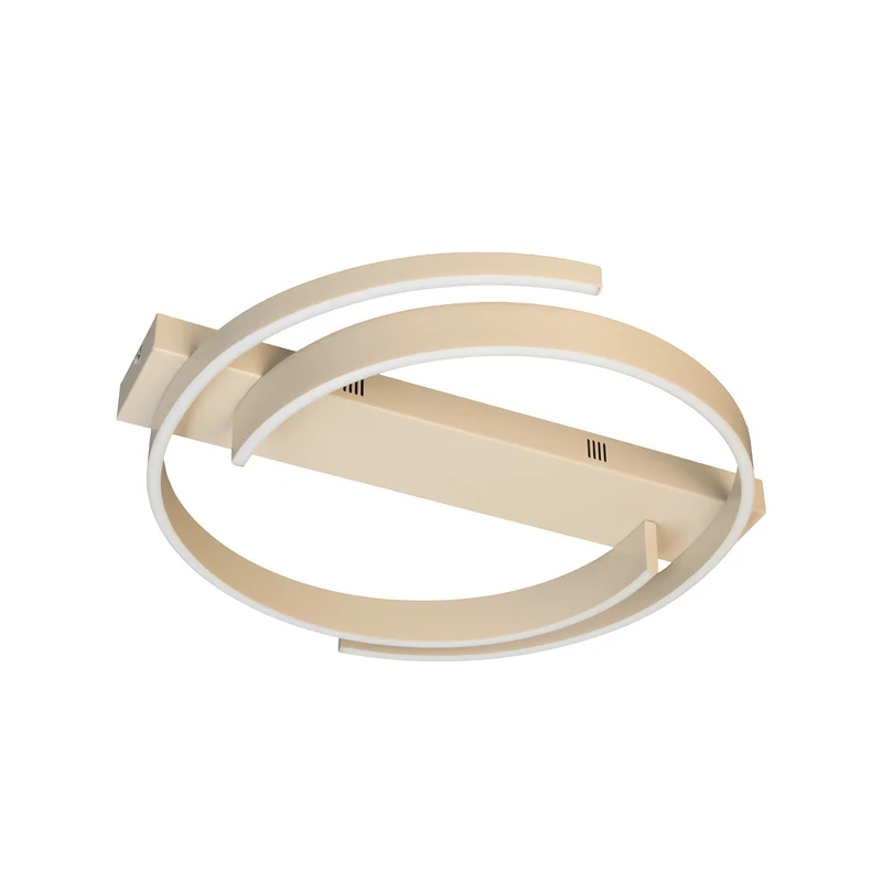 B-Ware FISCHER & HONSEL Deckenlampe CIRCLY LED Leuchte dimmbar creme Ø56cm