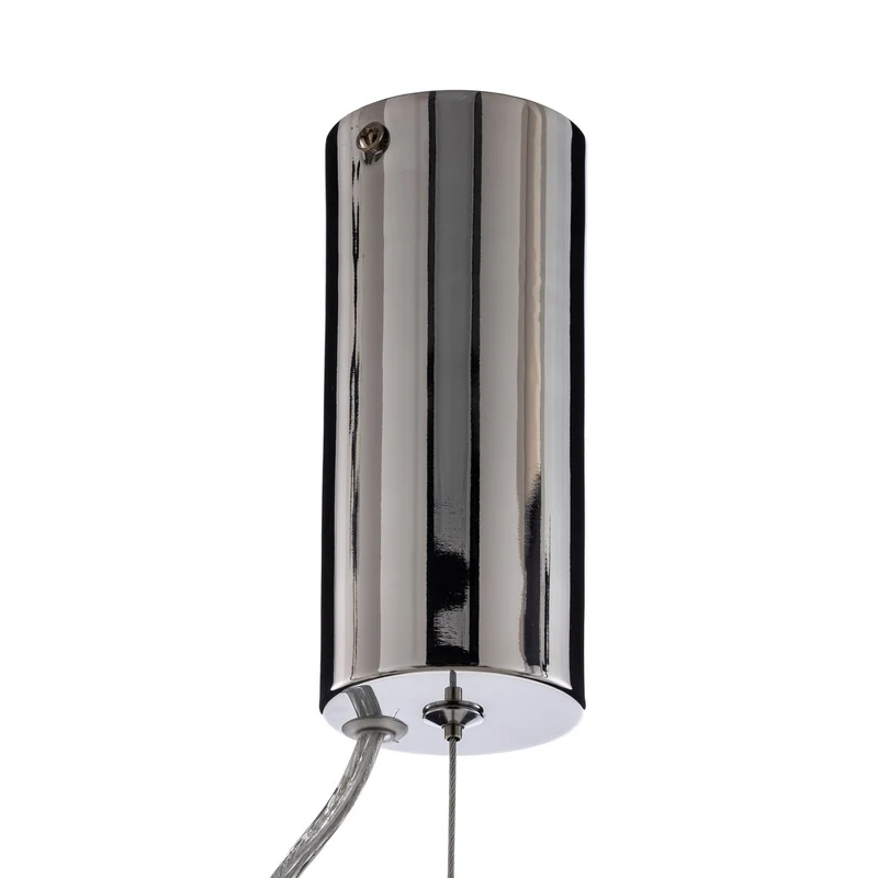 B-Ware Lucande Pendelleuchte Hängeleuchte LED Glas grau weiß Wohnzimmer Essbereich K299