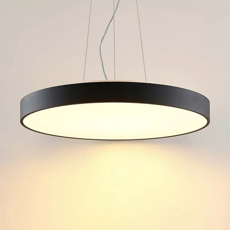 B-Ware Arcchio Pendelleuchte Hängeleuchte Vanida LED dimmbar schwarz 3000K Ø60cm