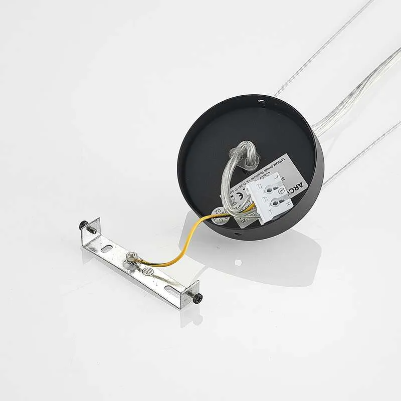 B-Ware Arcchio Pendelleuchte Hängeleuchte Vanida LED dimmbar schwarz 3000K Ø60cm