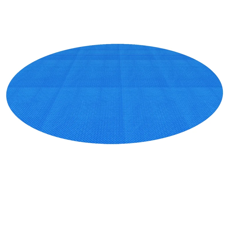 Pool Solarfolie Rund Ø 3,6 m 400µm Blau aus PE-Folie mit Luftkammern