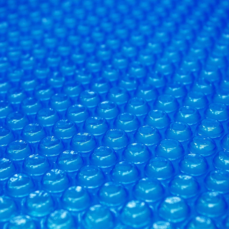 Pool Solarfolie Eckig 3x2 m 400µm Blau aus PE-Folie mit Luftkammern