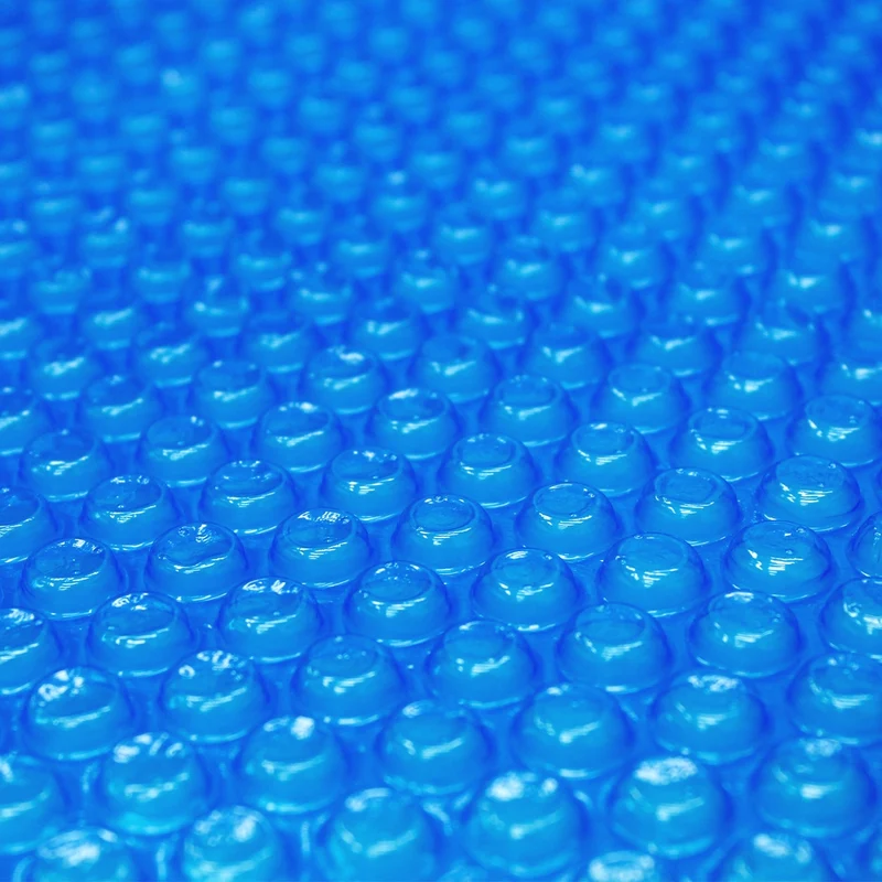 Pool Solarfolie Rund Ø 3 m 140µm Blau aus PE-Folie mit Luftkammern