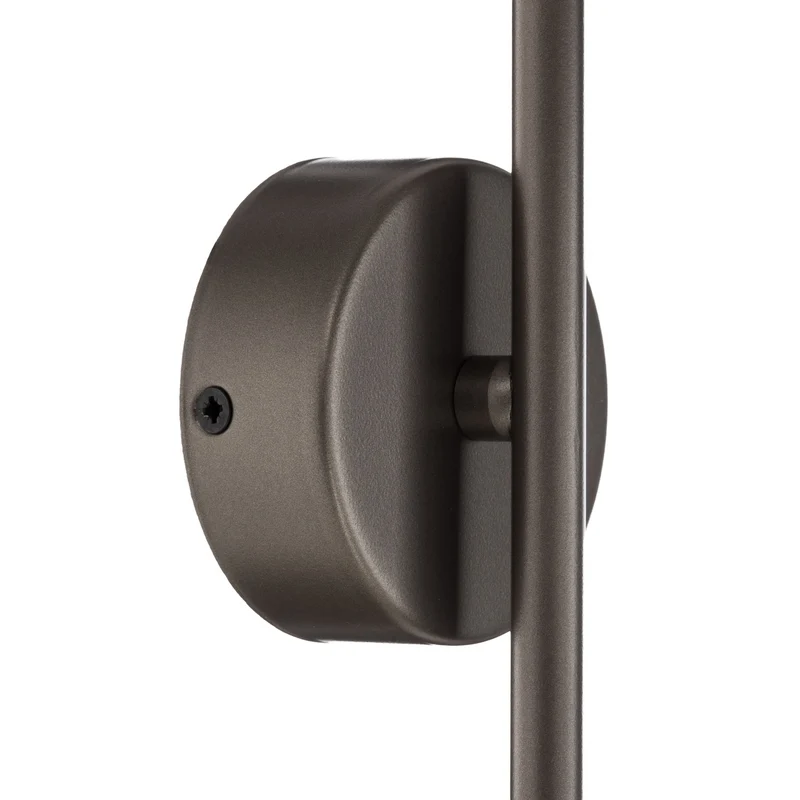 B-Ware Wandleuchte Lume LED Wandlampe dimmbar braun Metall 30,5cm Höhe 23cm 32cm tief