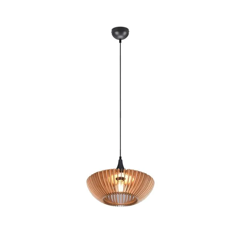 B-Ware TRIO LIGHTING Hängelampe Hängeleuchte Colino LED Pendelleuchte dimmbar Holz hell