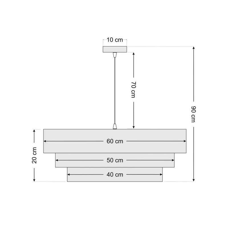 B-Ware Maco Design Hängeleuchte Triniti LED Pendelleuchte dimmbar grün beige Ø60cm