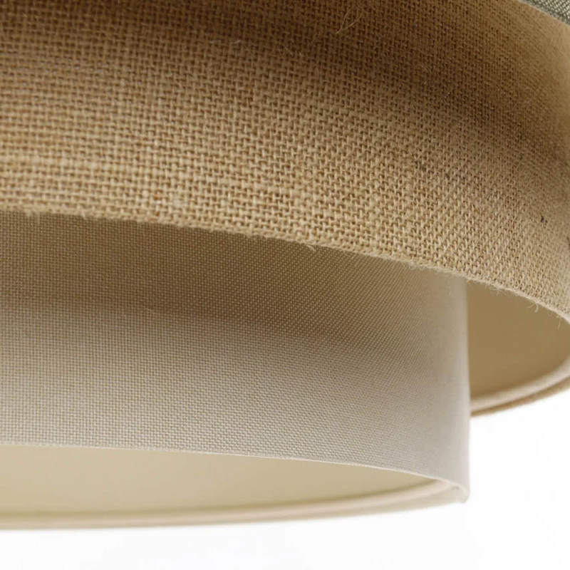B-Ware Maco Design Hängeleuchte Triniti LED Pendelleuchte dimmbar grün beige Ø60cm