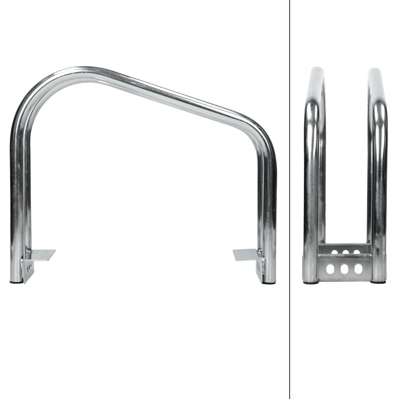 Fahrradständer für 2 Fahrräder 43 x 32 x 27 cm, aus verzinktem Stahl, inkl. Montagematerial