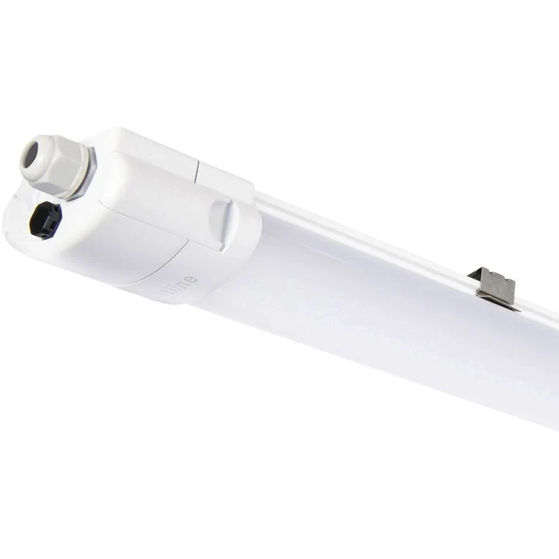2x B-Ware lichtline Faro X3 LED Feuchtraumleuchte Wannenlampe Neutralweiß 23W 80cm 2 STÜCK