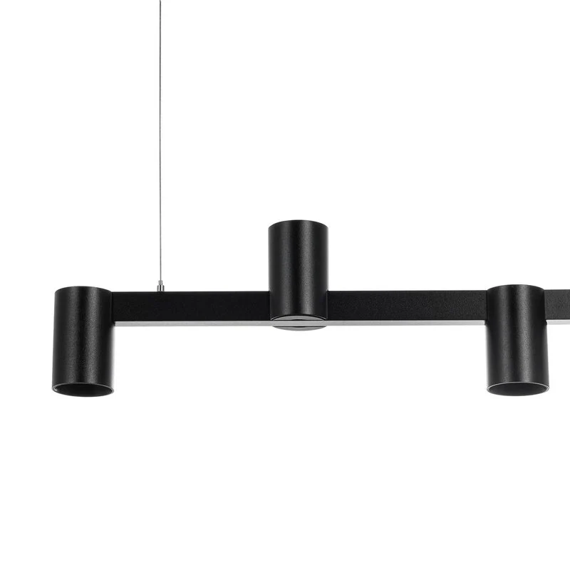 B-Ware Arcchio Hängeleuchte Pendelleuchte Brinja schwarz 120 cm 5 flg GU10293