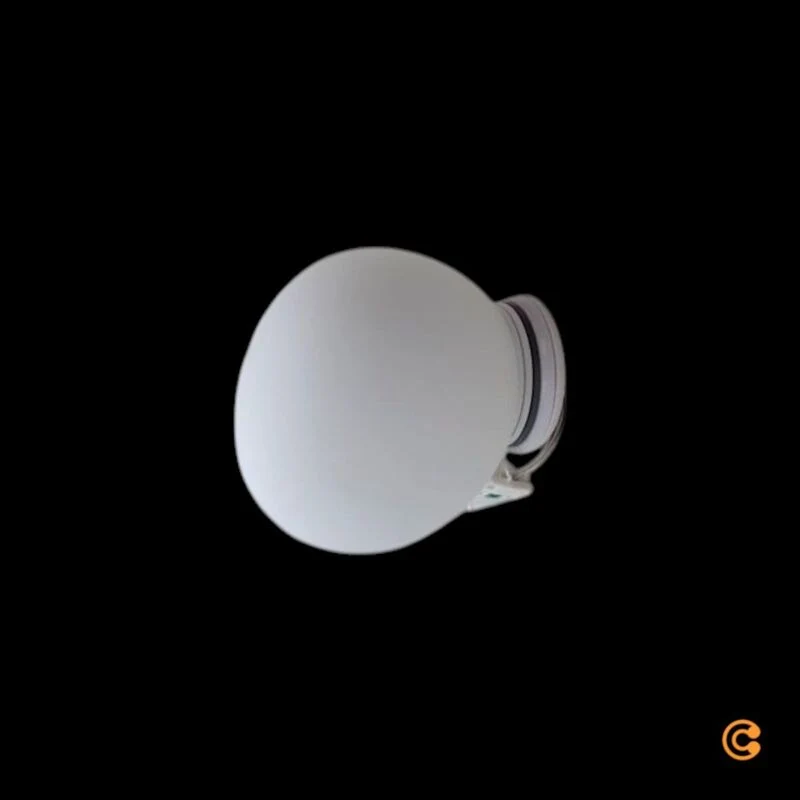 B-Ware Foscarini Wandleuchte Designer Leuchte Gregg piccola LED dimmbar weiß 11x13cm