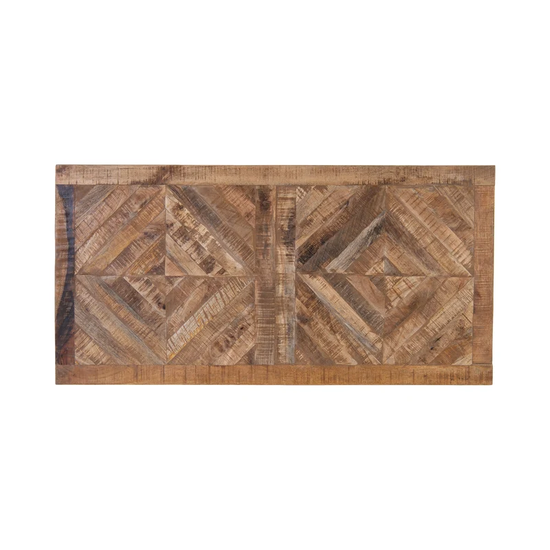 Couchtisch 120x60x46 cm Natur aus Metall und Mangoholz WOMO-Design