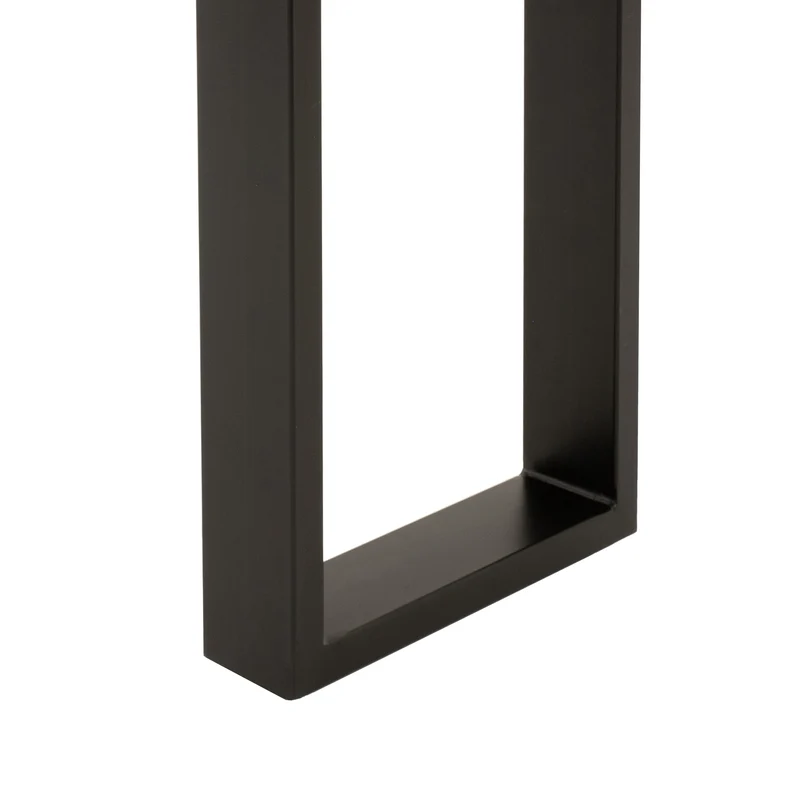 Konsolentisch 115x40x77 cm schwarz/natur aus Stahl und Mangoholz WOMO-DESIGN