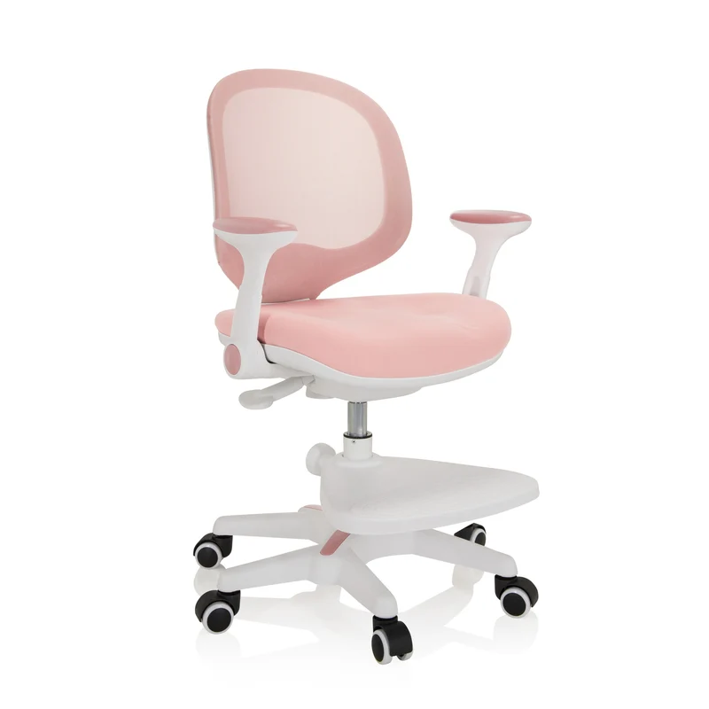 B-Ware hjh OFFICE Kinderstuhl Kinderschreibtischstuhl KID ERGO mitwachsend Stoff Netz