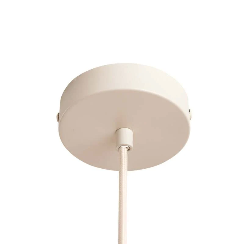 B-Ware Lindby Hängeleuchte Libbie LED Pendelleuchte Lampe dimmbar creme Ø45cm 28cm