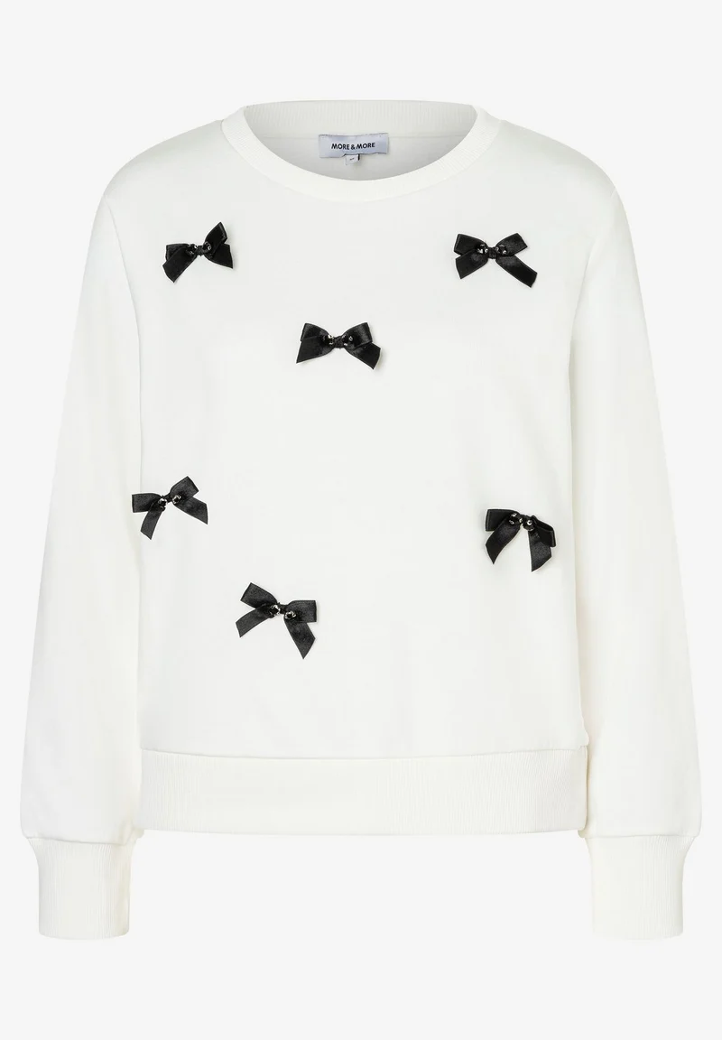Sweatshirt mit Schleifen