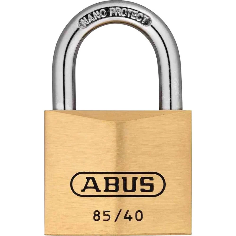 16x B-Ware ABUS Vorhangschloss Messingschloss Schloss 85 40 Lock Tag 2 Schlüssel 16 STÜCK