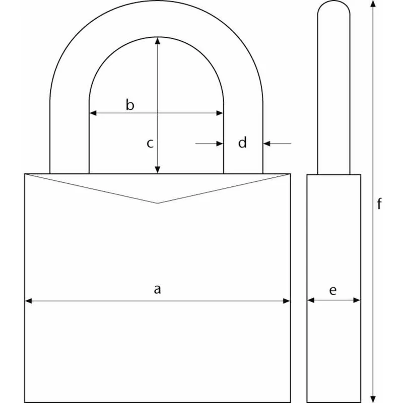 16x B-Ware ABUS Vorhangschloss Messingschloss Schloss 85 40 Lock Tag 2 Schlüssel 16 STÜCK