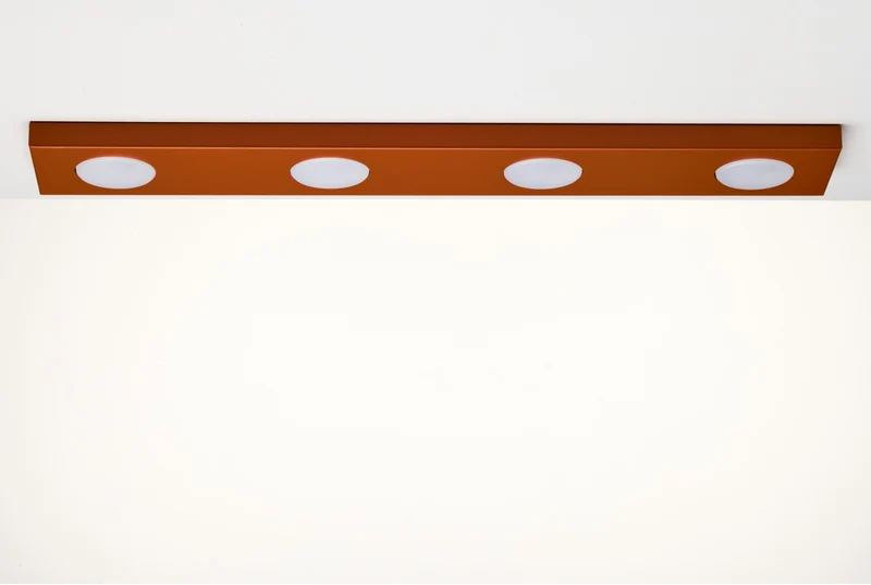 B-Ware Sigma Deckenleuchte Lampe HERO Ziegelrot Deckenschild Leuchte Beleuchtung 41501