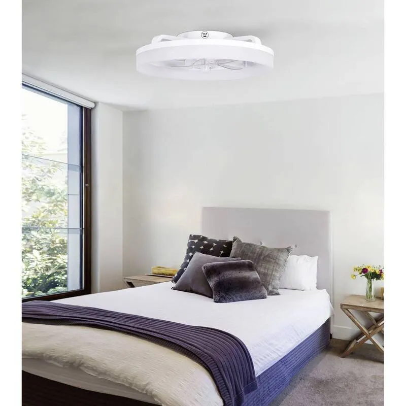 B-Ware Westinghouse Deckenventilator Ventilator Weiß Timer Fernbedienung 20W