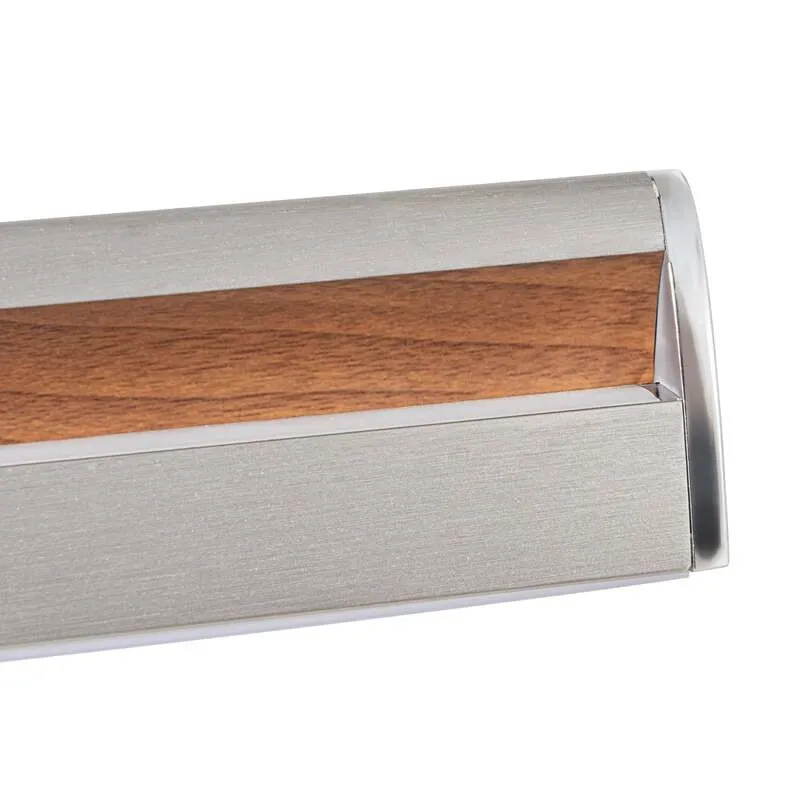B-Ware Lucande Hängeleuchte Pendelleuchte Lutana LED dimmbar rosegold Holz 101cm