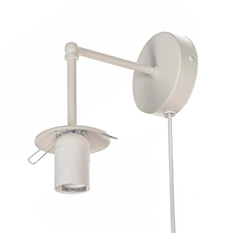 B-Ware Wandleuchte Wandlampe Moon Glas sand E27 LED 35cm Leuchte Lampe Schalter Stecker