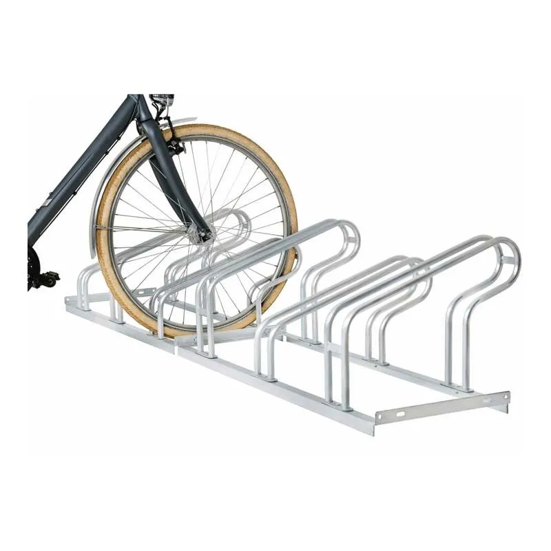 B-Ware STIER Fahrradständer für 3 Räder verzinkt Stahl Bügelparker Ständer 1050 mm