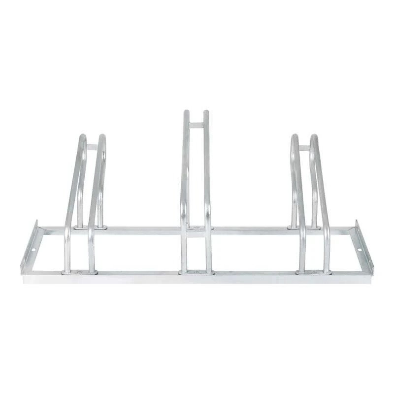 B-Ware STIER Fahrradständer für 3 Räder verzinkt Stahl Bügelparker Ständer 1050 mm
