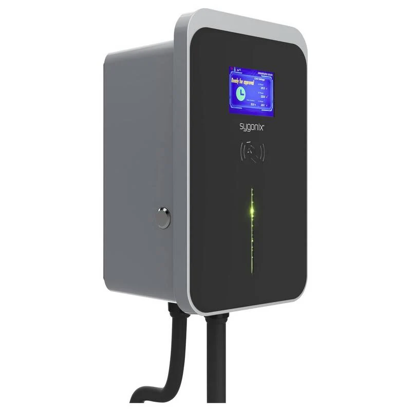 B-Ware Sygonix Wallbox Typ 2 Mode 3 32A 22kW App WiFi RFID Elektroauto Ladegerät